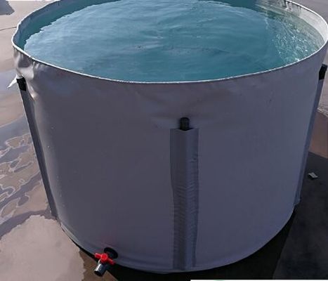 3500L金属フレームの折りたたみおよび移動可能なポリ塩化ビニールの防水シートの魚飼育用の水槽の魚のいる池プラスチック タンク