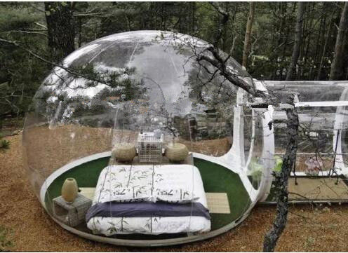 明確で膨脹可能な泡テントの膨脹可能な二重ステッチの明確なキャンプ テント膨脹可能な党テント