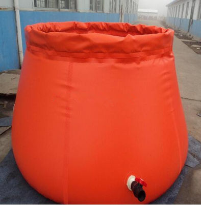 3000L容量の折りたたみタマネギは火の救助のためのプラスチック水貯蔵タンクを形づける