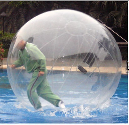 人間のハムスターの球の膨脹可能な流水の泡ローラーの跳ね上がりの家の遊園地を歩かせるTPU/ポリ塩化ビニール