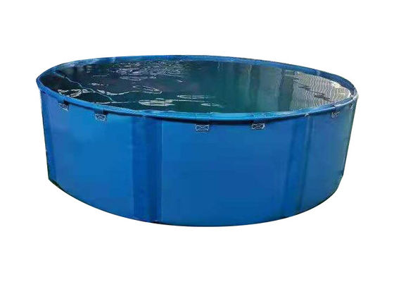 5000L軟らかな金属フレーム ポリ塩化ビニールの防水シートの折りたたみ魚飼育用の水槽のDiyの魚のいる池を魚飼育用の水槽