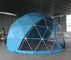 鉄骨フレームのドームのキャンプ テントが付いているカスタマイズされた防水防風の動産の測地線ドームのテント