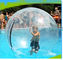 人間のハムスターの球の膨脹可能な流水の泡ローラーの跳ね上がりの家の遊園地を歩かせるTPU/ポリ塩化ビニール