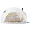 7Mの絶縁材のドーム党テントの屋外のドームのテントが付いているキャンプの明確な測地線ドームのテント