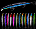 12色18CM/22.6g 2#Hooksのとまり木、CrucianのCulter Alburnusの大きい小魚の魅惑の海釣の餌