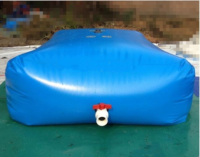 大きい防水シートの水漕、Flexi水貯蔵のぼうこうの100%の食品等級ポリ塩化ビニールTPU材料