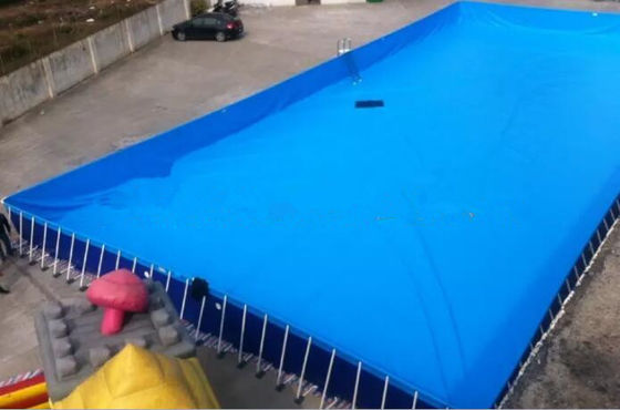 SGS 10M × 10M PVC プール メタルフレーム 夏の充気器
