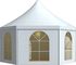 引き込み式の防火効力のある防水シート、イスラム教のテントのための自浄式の日曜日の防水シート