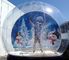 クリスマスの活動膨脹可能な党テントのための雪の地球/クリスタル・ボールの膨脹可能な泡テント