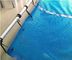 500 Um防水冬のプールはIngroundの絶縁材のPEの青いプラスチック太陽プール カバーをカバーする