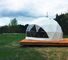 屋外のでき事経済的な家族のキャンプのホテルのドームのテントのための測地線ドームの家の鋼鉄テント