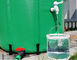 1000L SGSの折り畳み式屋外の雨水の貯蔵のバレル ポリ塩化ビニールの防水シート
