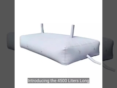 耐久性 テンポリン 液体貯蔵 柔軟な袋 飲料水タンク